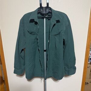 Cabela's Dark Green Outdoor Shirt XL Tall